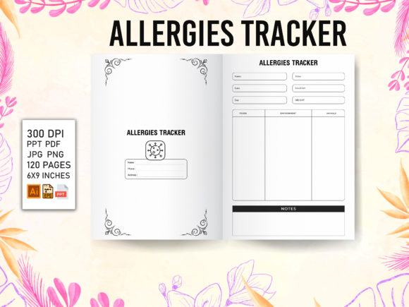 Allergies Tracker - KDP Interior