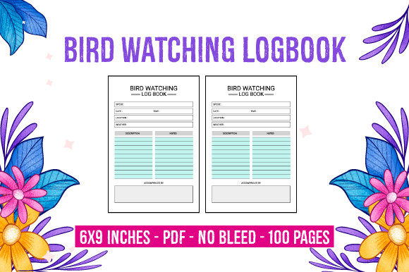 Bird Watching Logbook KDP Interior: Selecting the Right Layout for Quality Publishing