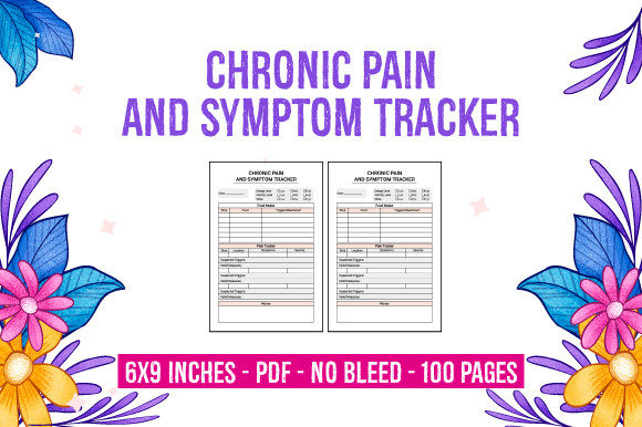 Chronic Pain and Symptom Journal: Leveraging Ready-to-Use PDF Interiors for KDP Success