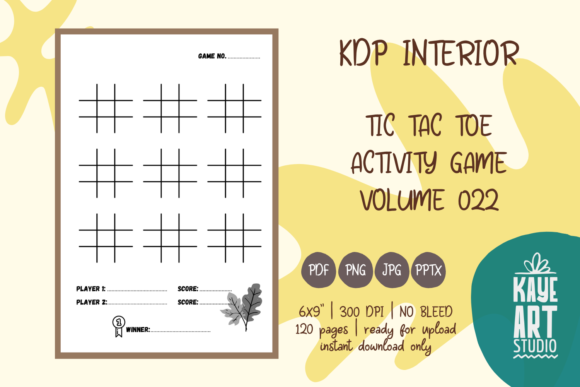 Discover the Ultimate Tic Tac Toe Experience with KDP Interior Tic Tac Toe Game Vol. 22