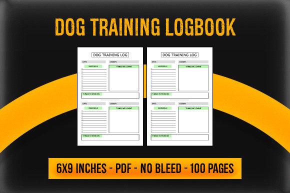 Dog Training Log Book - KDP Interior: Streamlining Your Low Content Publishing Workflow