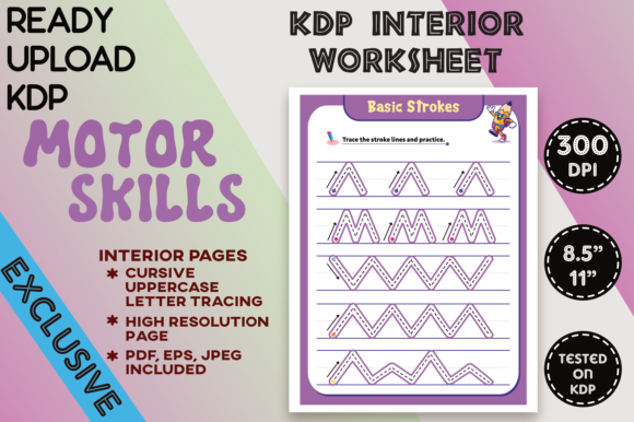 Enhancing Early Childhood Development with KDP Basic Strokes Motor Skills Line 3
