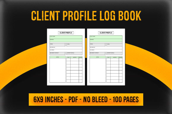 Evaluating the Client Profile Log Book KDP Interior for Print on Demand Publishing