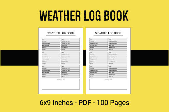 Evaluating the Weather Log Book KDP Interior for Low-Content Publishing
