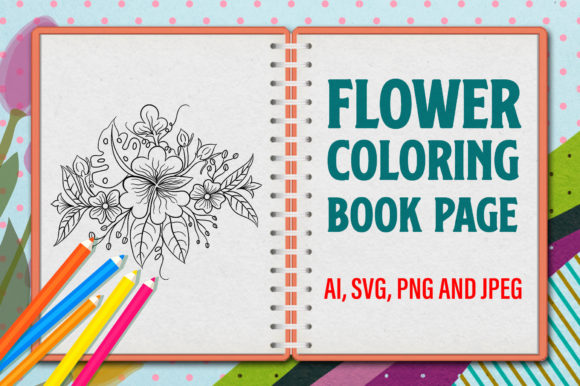 Exploring the Versatility of Flower Coloring Pages: A Creative and Therapeutic Outlet