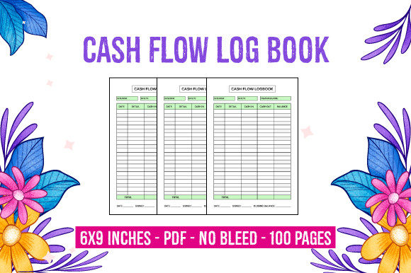 KDP Interior - Cash Flow Logbook: Streamlining Your Low-Content Publishing Strategy