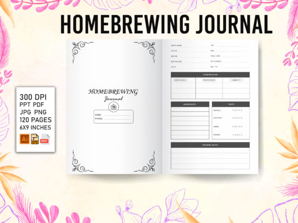 Maximizing Your Publishing Potential with Homebrewing Journal - KDP Interior