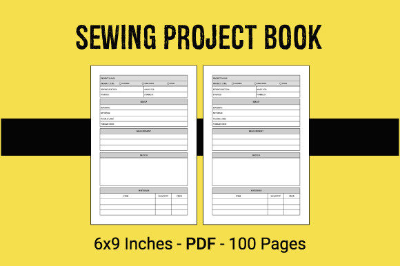 Sewing Project Book KDP Interior: Streamline Publishing
