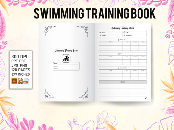 Unlocking Potential: The Swimming Training Book - KDP Interior for Your Publishing Success